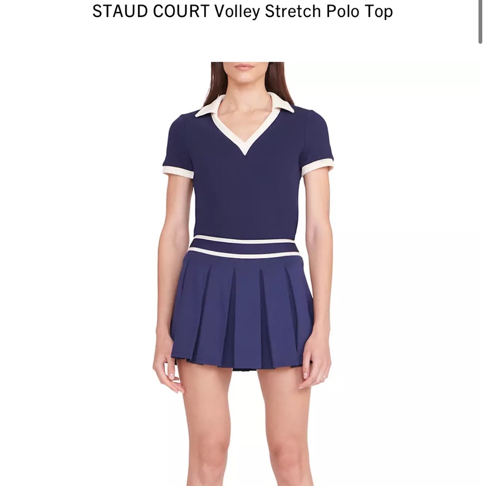 Staud Court Volley Top, Size Small
